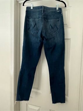 MOTHER jeans the stunner ankle fray